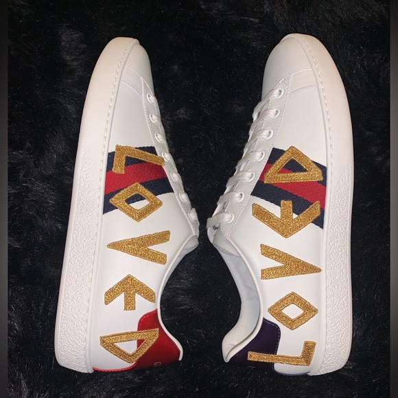GUCCI LOVED LEATHER SNEAKERS 👟 - Picture 2 of 8